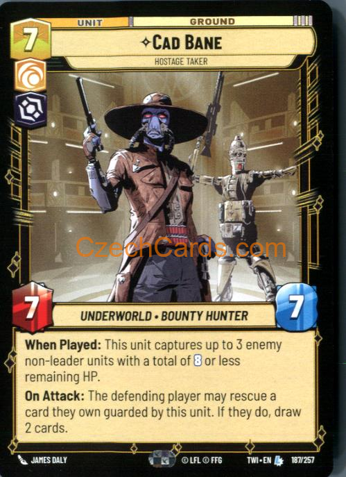 Cad Bane - Hostage Taker #187