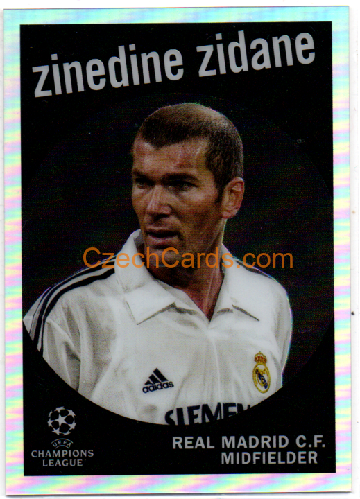 Zinedine Zidane 2022/23 Topps Chrome Club Competitions 1959 #59-1