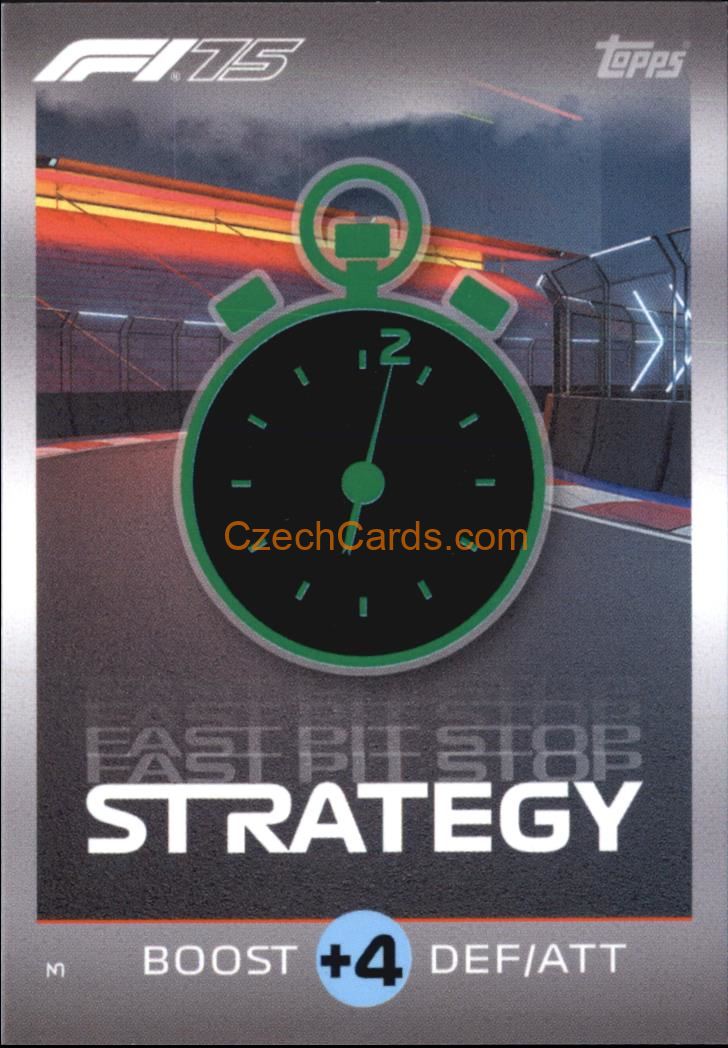 Fast Pit Stop 2025 Topps Turbo Attax #3