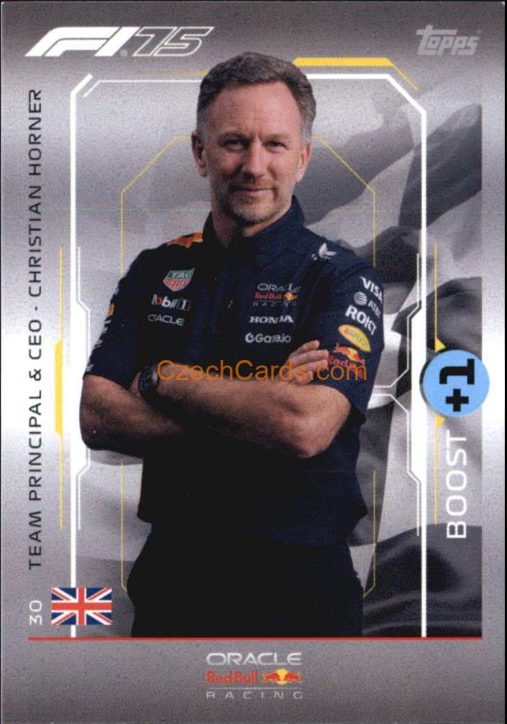 Christian Horner 2025 Topps Turbo Attax #30