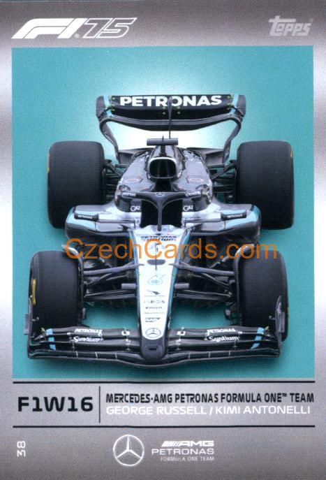 Team Car 2025 Topps Turbo Attax #38