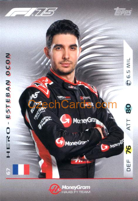Esteban Ocon 2025 Topps Turbo Attax #67