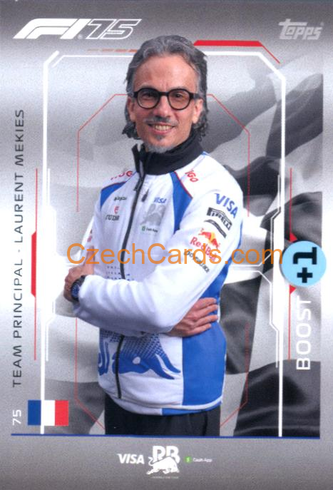 Laurent Mekies 2025 Topps Turbo Attax #75