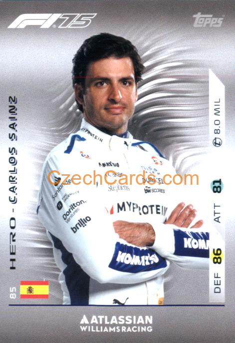 Carlos Sainz 2025 Topps Turbo Attax #85