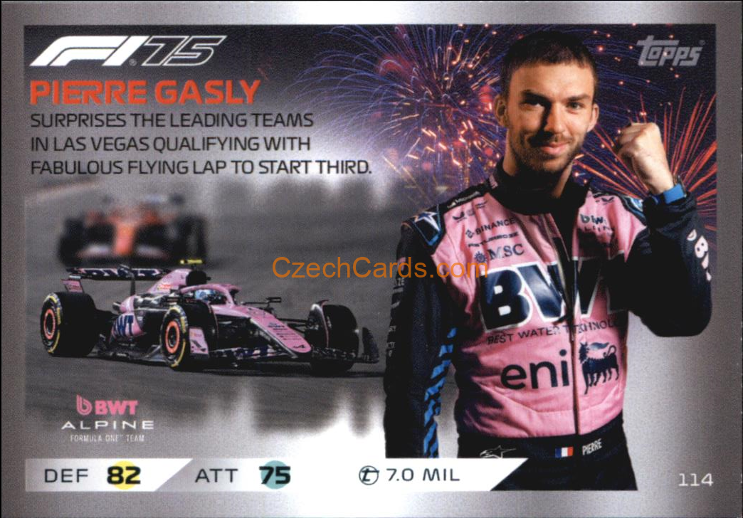 Pierre Gasly 2025 Topps Turbo Attax #113