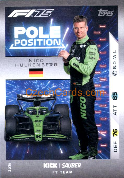 Nico Hulkenberg 2025 Topps Turbo Attax #126
