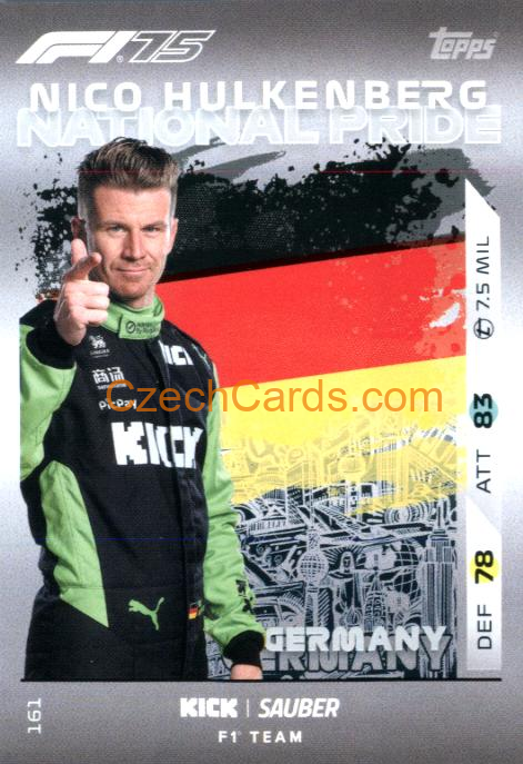 Nico Hulkenberg 2025 Topps Turbo Attax #161