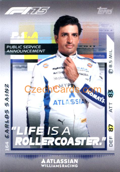 Carlos Sainz 2025 Topps Turbo Attax #164