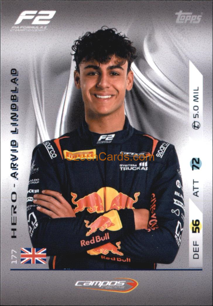 Arvid Lindblad 2025 Topps Turbo Attax #177