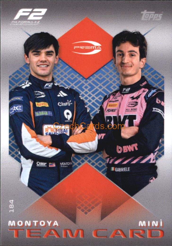 Prema Racing 2025 Topps Turbo Attax #184