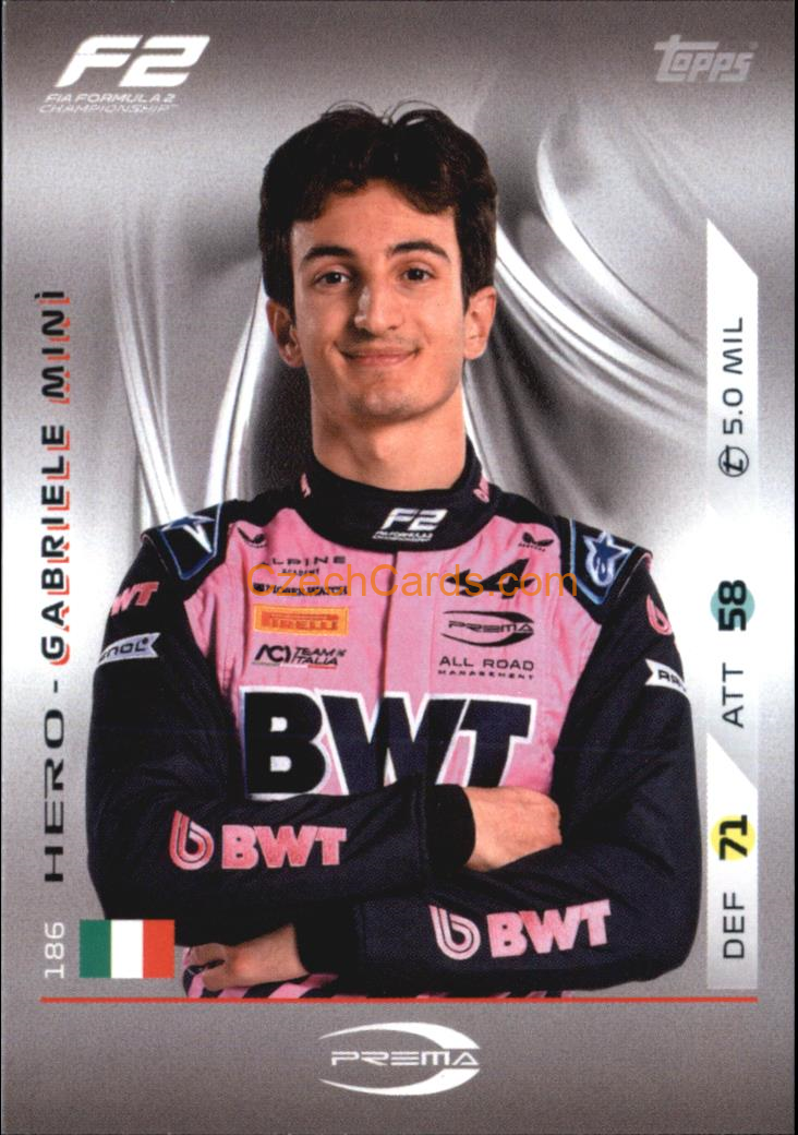 Gabriele Mini 2025 Topps Turbo Attax #186