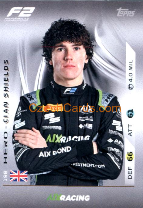 Cian Shields 2025 Topps Turbo Attax #198