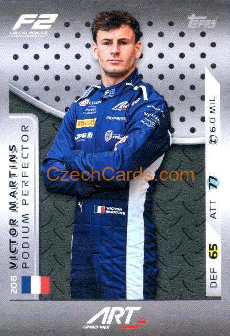 Victor Martins 2025 Topps Turbo Attax #208