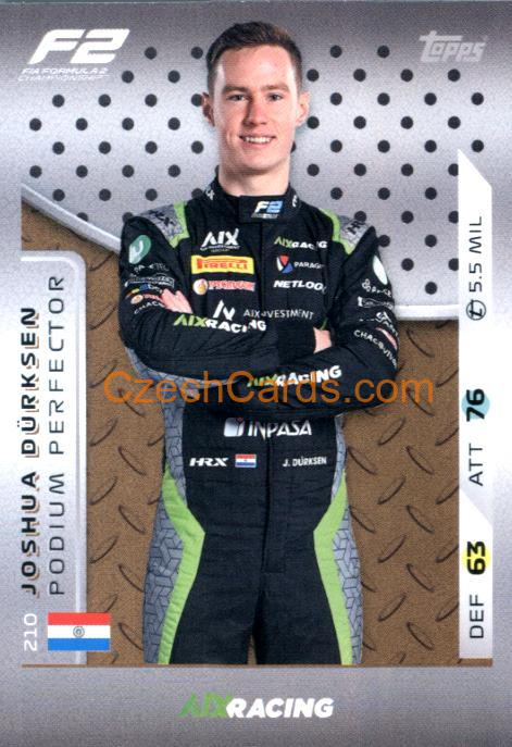 Joshua Dürksen 2025 Topps Turbo Attax #210