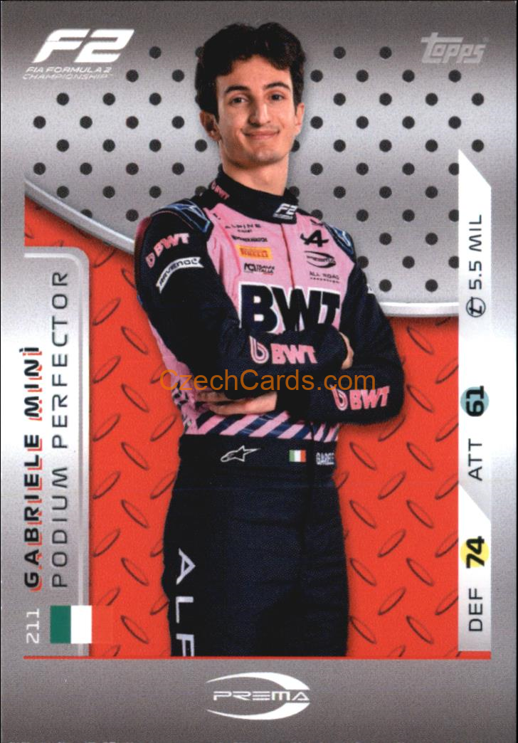 Gabriele Mini 2025 Topps Turbo Attax #211