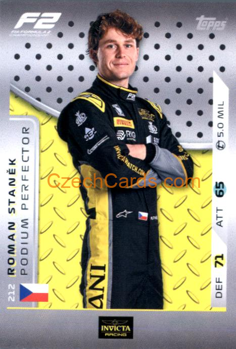 Roman Staněk 2025 Topps Turbo Attax #212