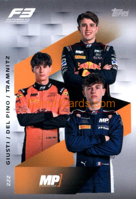 MP Motorsport 2025 Topps Turbo Attax #222