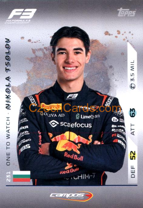 Nikola Tsolov 2025 Topps Turbo Attax #231