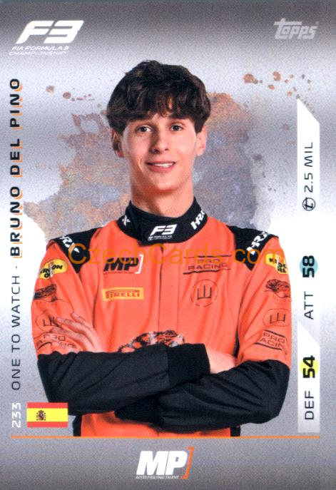 Bruno Del Pino 2025 Topps Turbo Attax #233
