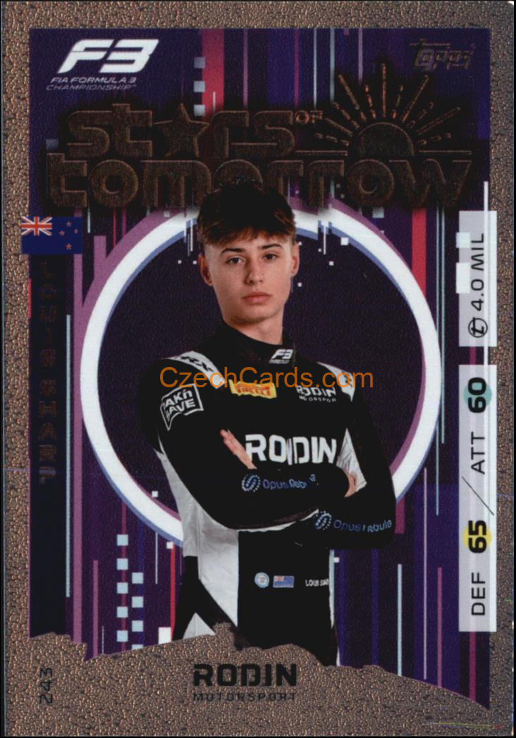 Louis Sharp 2025 Topps Turbo Attax #243