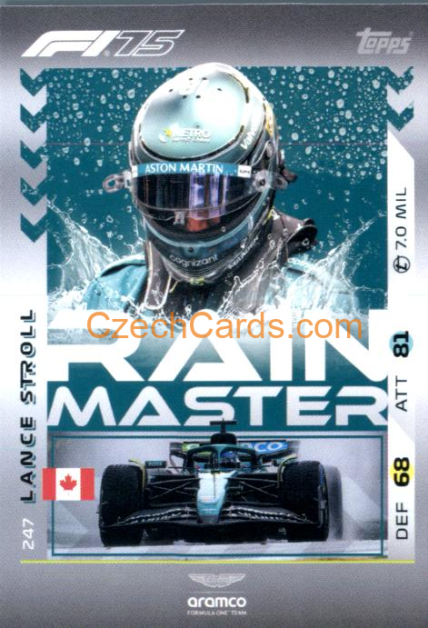 Lance Stroll 2025 Topps Turbo Attax #247