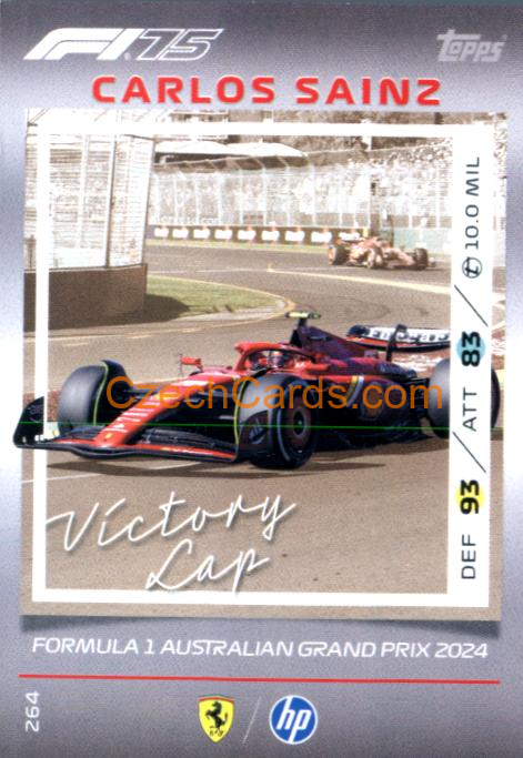Carlos Sainz 2025 Topps Turbo Attax #264