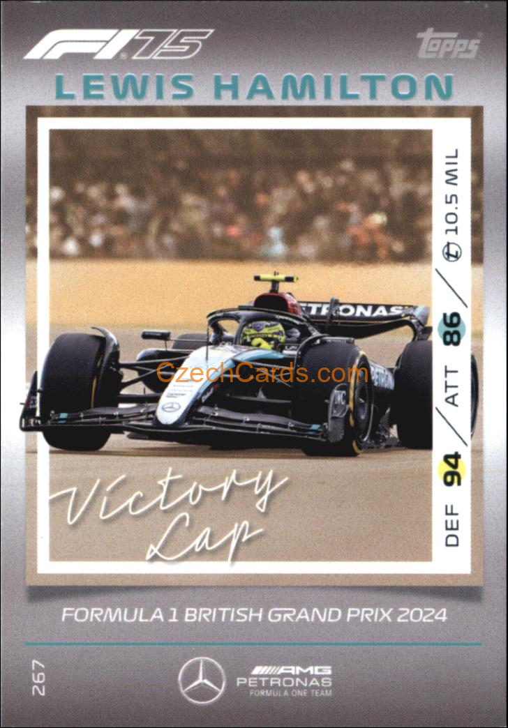 Lewis Hamilton 2025 Topps Turbo Attax #267