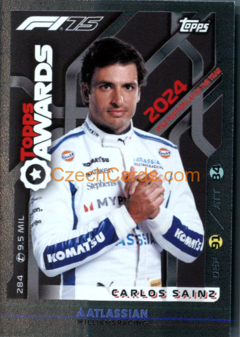 Carlos Sainz 2025 Topps Turbo Attax #284