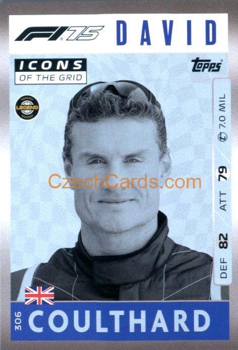 David Coulthard 2025 Topps Turbo Attax #306