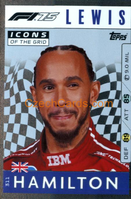 Lewis Hamilton 2025 Topps Turbo Attax #311