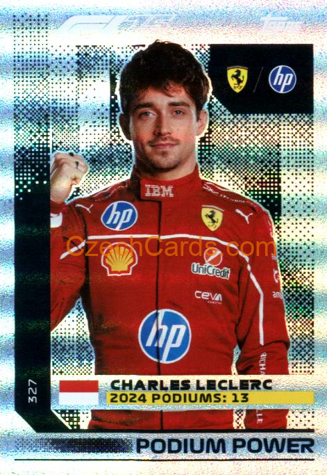 Charles Leclerc 2025 Topps Turbo Attax #327