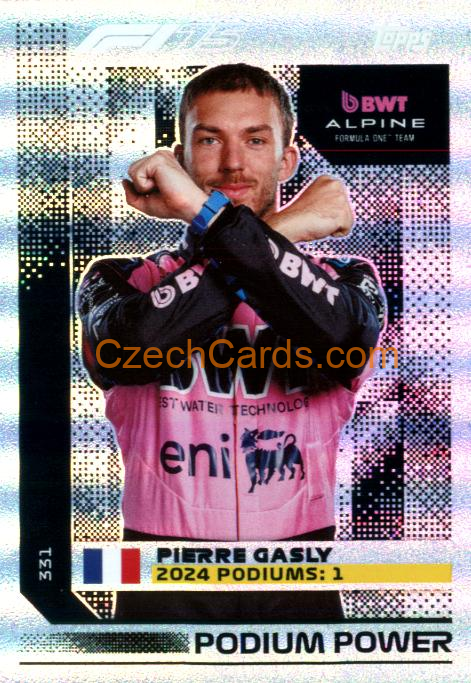 Pierre Gasly 2025 Topps Turbo Attax #331