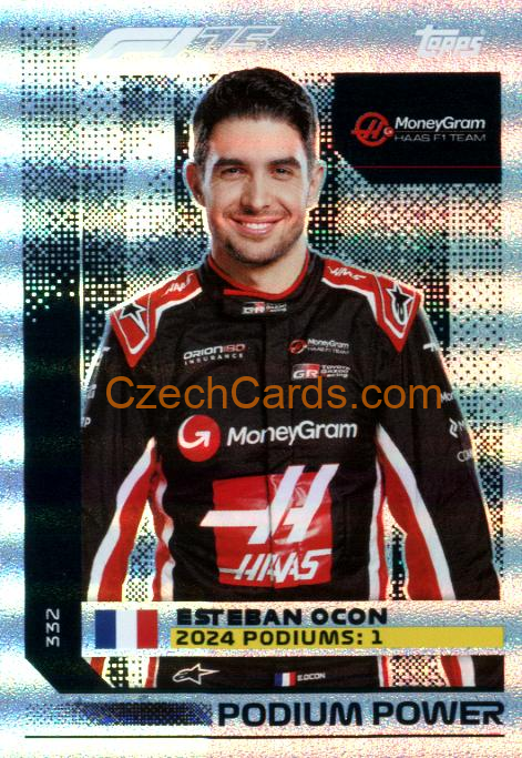 Esteban Ocon 2025 Topps Turbo Attax #332