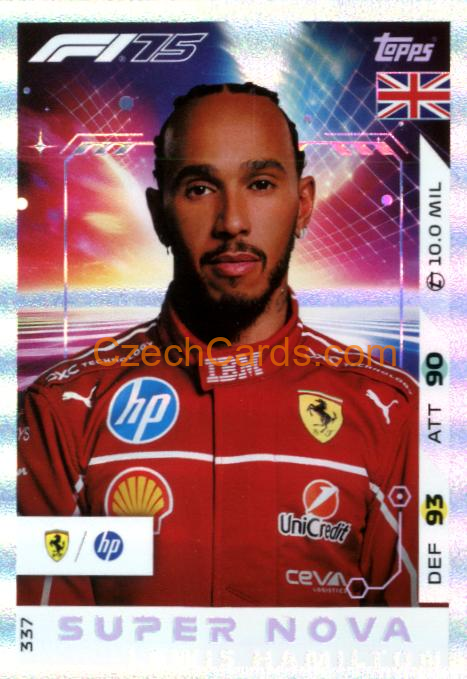 Lewis Hamilton 2025 Topps Turbo Attax #337