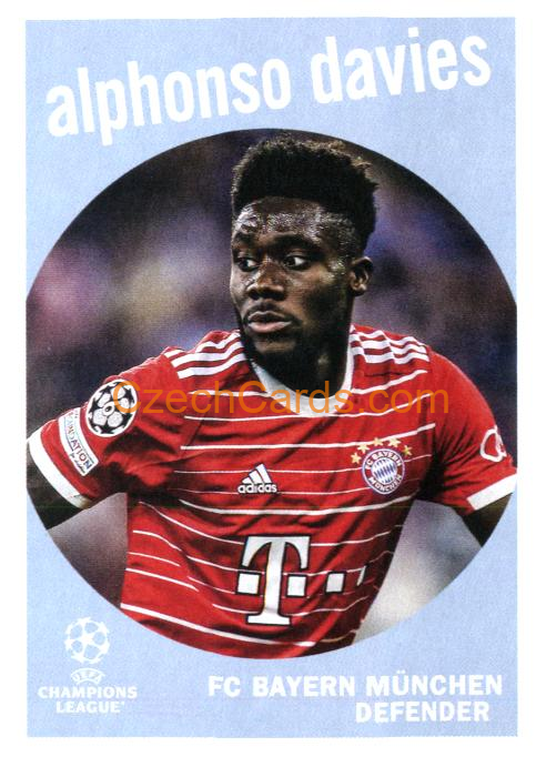 Alphonso Davies 2022/23 Topps Club Competitions 1959 Topps #59-11