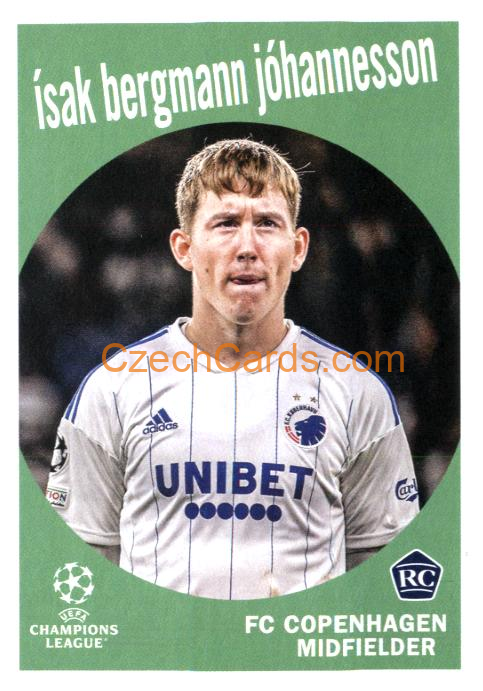 Ísak Bergmann Jóhannesson RC 2022/23 Topps Club Competitions 1959 Topps #59-13