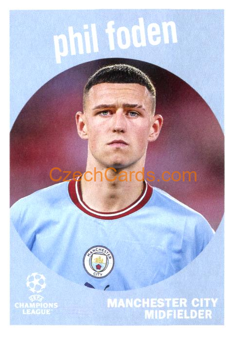 Phil Foden 2022/23 Topps Club Competitions 1959 Topps #59-20