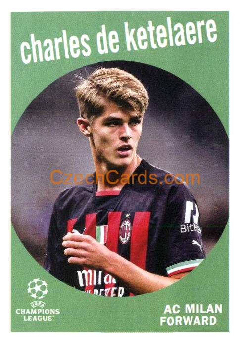 Charles De Ketelaere 2022/23 Topps Club Competitions 1959 Topps #59-32