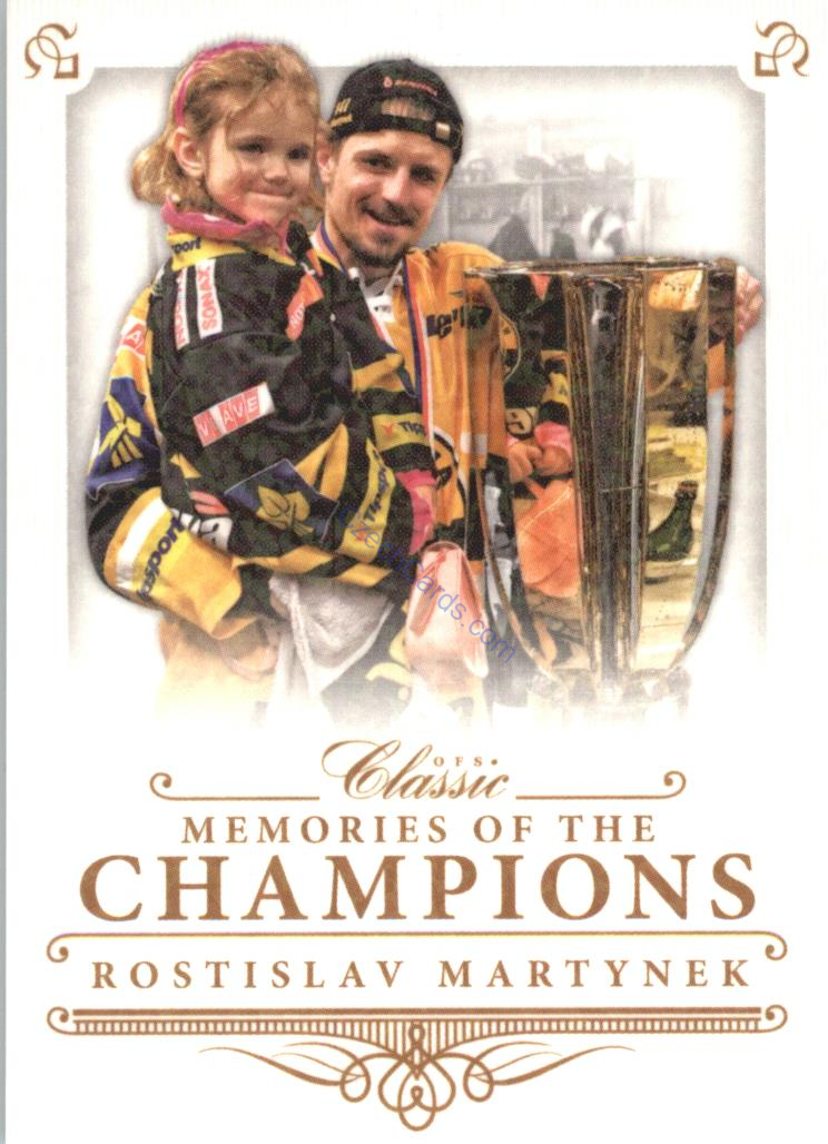 Rostislav Martynek OFS 2015/16 Memories Of The Champions #MOC-21 xx/99