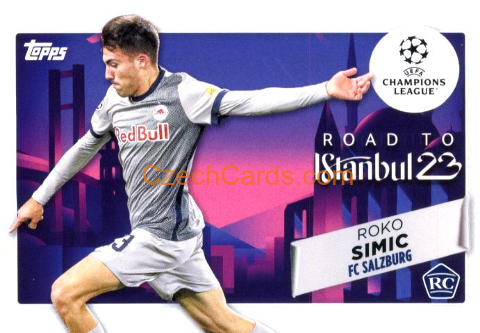 Roko SimicRC 2022/23 Topps Club Competitions Road to the Final RF-9