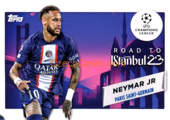 Neymar Jr 2022/23 Topps Club Competitions Road to the Final RF-17