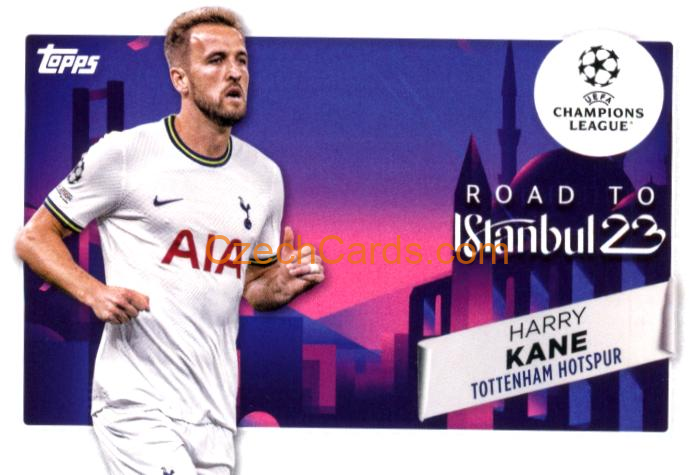 Harry Kane 2022/23 Topps Club Competitions Road to the Final RF-18