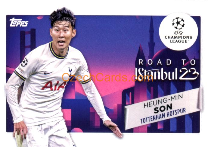 Heung-min Son 2022/23 Topps Club Competitions Road to the Final RF-19