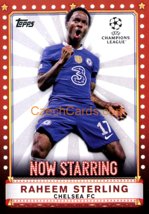 Raphinha 2022/23 Topps Club Competitions Now Starring NS-4