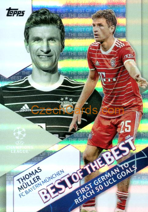 Thomas Müller 2022/23 Topps Club Competitions Best Of The Best BB-8