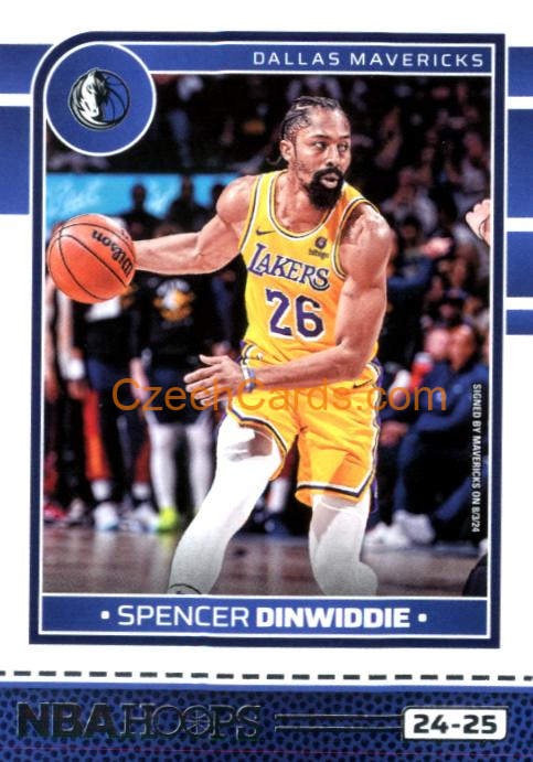 Spencer Dinwiddie 2024/25 Hoops #120