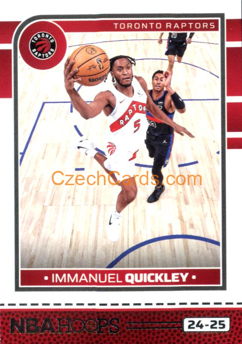 Immanuel Quickley 2024/25 Hoops #123
