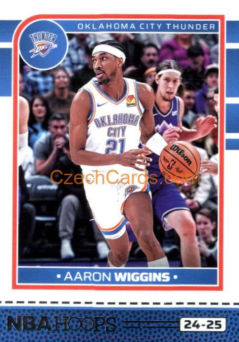 Aaron Wiggins 2024/25 Hoops #192