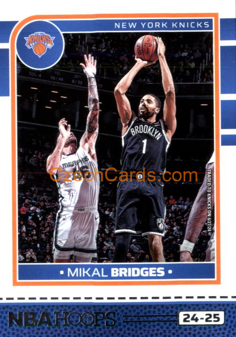 Mikal Bridges 2024/25 Hoops #203