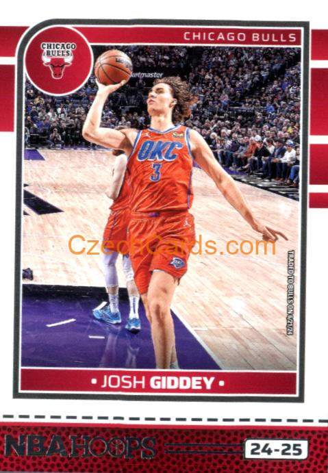 Josh Giddey 2024/25 Hoops #217